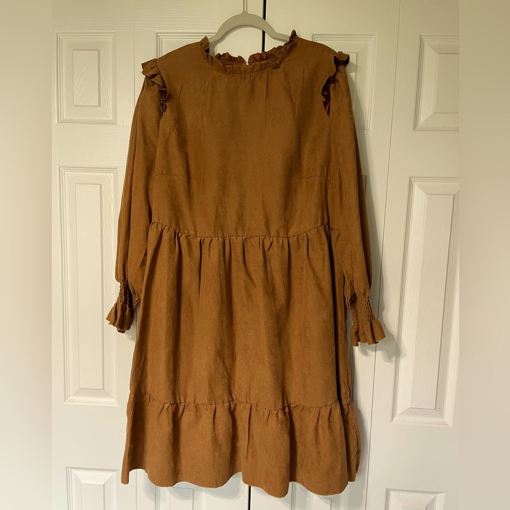 Tan dress